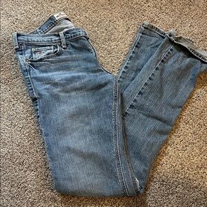 Hollister vintage low rise 7long straight leg boot cut
